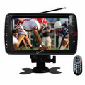 Supersonic Portable 7" LCD TV with Built in Digital Tuner and Antenna Rod, Rechargeable Battery. Com